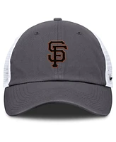 Nike Men's Gray San Francisco Giants Adjustable Trucker Hat