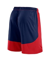 Fanatics Men's Red/Navy St. Louis Cardinals Launch Polyester Shorts
