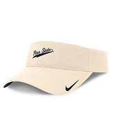 Nike Men's Natural Penn State Nittany Lions Primetime Ace Adjustable Visor Hat