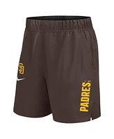 Nike Men's Brown San Diego Padres Woven Victory Performance Shorts