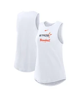 Nike Women's White Houston Astros 2025 City Connect Tri-Code High Neck Performance Tank Top