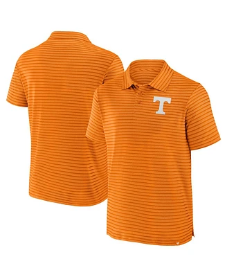 Fanatics Men's Tennessee Orange Volunteers Victory Calls Stripe Polo Shirt