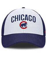 Nike Men's White/Royal Chicago Cubs Club Performance Adjustable Hat