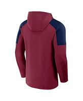 Fanatics Men's Burgundy Colorado Avalanche Meta Game Transitional Pullover Hoodie