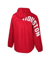 Colosseum Men's Red Houston Cougars Reloaded Anorak Half-Zip Jacket