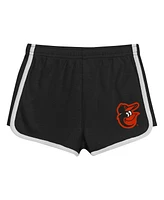 Outerstuff Toddler 2-Piece Black Baltimore Orioles Double Run T-Shirt and Shorts Set