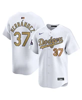 Nike Men's Teoscar Hernandez White Los Angeles Dodgers 2025 Gold Collection Limited Jersey