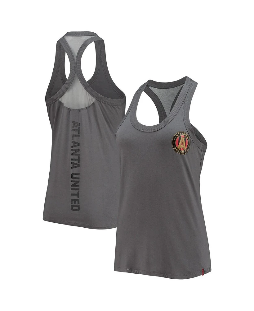 The Wild Collective Women's Gray Atlanta United Fc Athleisure Tank Top