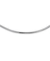 Bling Jewelry Simple Plain Snake Chain Anklet Strong Ankle Bracelet .925 Sterling Silver