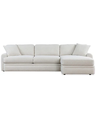 Brendy -Pc. Fabric Chaise Sectional