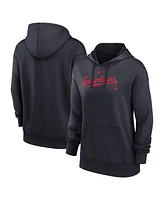 Nike Women's Navy Cleveland Guardians Authentic Collection Performance Pullover Hoodie