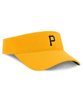 Nike Men's Gold Pittsburgh Pirates Primetime Bozz Ace Performance Adjustable Visor Hat