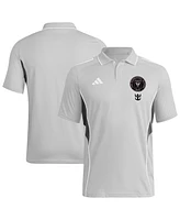 Adidas Men's Silver Inter Miami Cf 2025 Training Polo Shirt