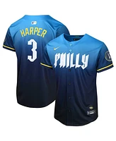 Nike Big Boys and Girls Bryce Harper Blue Philadelphia Phillies 2024 City Connect Limited Player Jersey