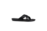 Marc Joseph New York Men's Slip On Roman Court Criss Cross Sandals