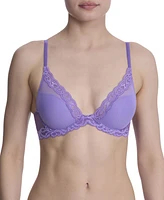 Natori Women's Feathers Lace Plunge T-Shirt Bra