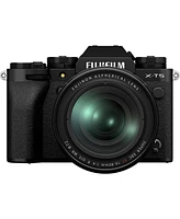 Fujifilm X-T5 Mirrorless Camera, Black with Xf 16-80mm f/4.0 R Ois Wr Lens, 128GB Sd Card, Backpack, 2x Battery, Dual Charger, Camera Strap, Aluminum