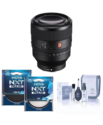 Sony Fe 50mm f/1.2 G Master Lens, Bundle with Hoya 72mm Uv+Cpl Filter Kit, Cleaning Kit