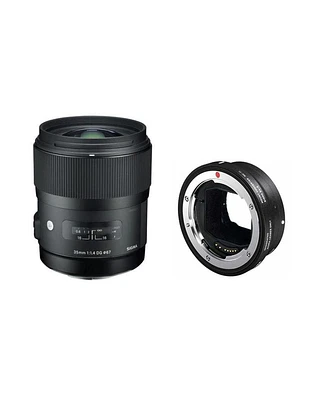 Sigma 35mm f/1.4 Dg Hsm Art Lens with Mc-11 Canon Ef Lens to Sony E Converter for Canon Ef