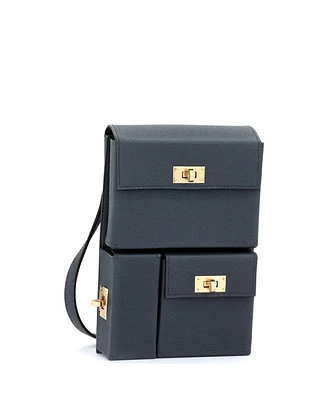 Pre-Owned Hermes Kelly Multi Pocket To Go Pouch Epsom