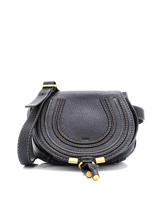 Pre-Owned Chloe Small Marcie Crossbody Bag Leather