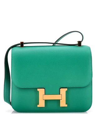 Pre-Owned Hermes 24 Constance Bag Evercolor