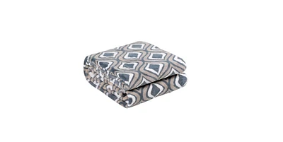 HappyCare Textiles Grey Ultra-soft Blanket, 50x70 inches