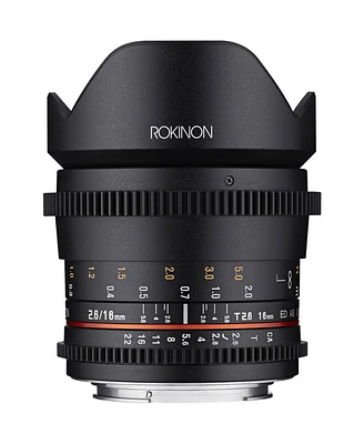 Rokinon 16mm T2.6 Cine Ds Lens for Sony E