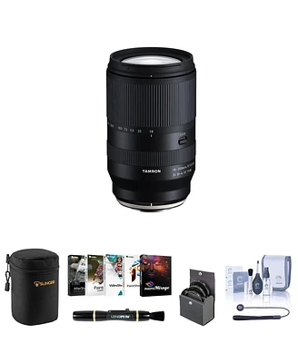 Tamron 18-300mm f/3.5-6.3 Di Iii-a Vc Vxd Lens for Fuji X Bundle with Corel Pc Software Kit, 67mm Filter Kit, Lens Case, Lens Cleaner, Cleaning Kit, U