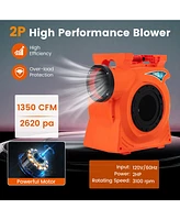 1500W 2 Hp Commercial Air Blower for Giant Outdoor Inflatable Bounce House