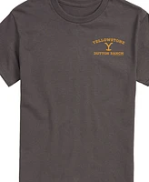 Airwaves Men's Yellowstone Logo Short Sleeve T-Shirt