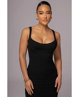 Jluxlabel Women's Mayaa Midi Dress