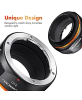K&F Concept M14105 Contax Yashica Lenses to Sony E Nex/Alpha Lens Adapter Ring