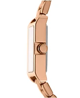 Dkny Women's Westside Midi Rose Gold-Tone Stainless Steel Bracelet Watch, 34mm