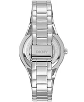Dkny Women's Parsons Glitz Stainless Steel Bracelet Watch