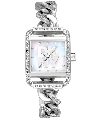Dkny Women's City Glitz Stainless Steel Bracelet Watch, 35mm
