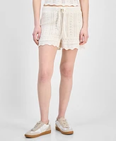 And Now This Women's Crochet Shorts, Exclusively at Macy's