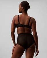 Calvin Klein Women's Stay-Put Firm Mesh Brief Shaping Underwear QF8166