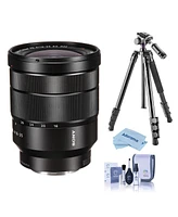 Sony Vario-Tessar T Fe 16-35mm f/4 Za Oss Lens for Sony E, Bundle with Vanguard Alta Pro 264AT 4-Section Al Tripod and Tbh-100 Head, Cleaning Kit, Cle