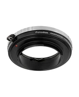 Fotodiox Lens Mount Adapter for Contax G Rangefinder Lens to Sony Alpha E-Mount Mirrorless Camera Body with Built-in Focus Control Dial