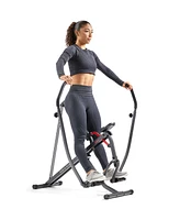Sunny Health & Fitness Smart Full Motion Upright Row-n-Ride Squat Assist Trainer Machine