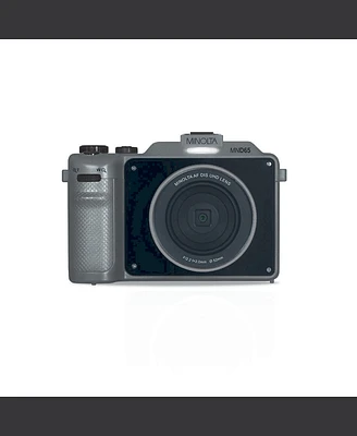 Minolta Minolta MND55 64 Mp Af 4K Ultra Hd Digital Camera with WiFi, Gray