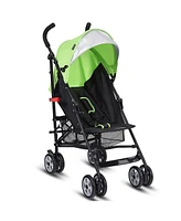 Costway Toddler Folding Lightweight Umbrella Travel Stroller w/ Storage Basket