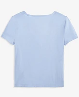 Epic Threads Little & Big Girls Solid Bow Top, Exclusively at Macy's