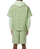 Scotch Soda Relaxed Fit Printed Shirt Shorts