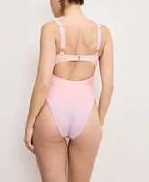 Good American Women's Sunset Show-Off Underwire One-Piece Swimsuit