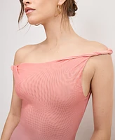 Good American Women's Ombre Mesh Twist Dress Cover-Up