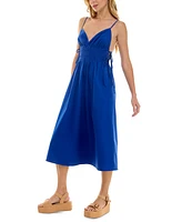 Beauty & Grace/K&K Clothing Llc Women's V-Neck Sleeveless Midi Dress
