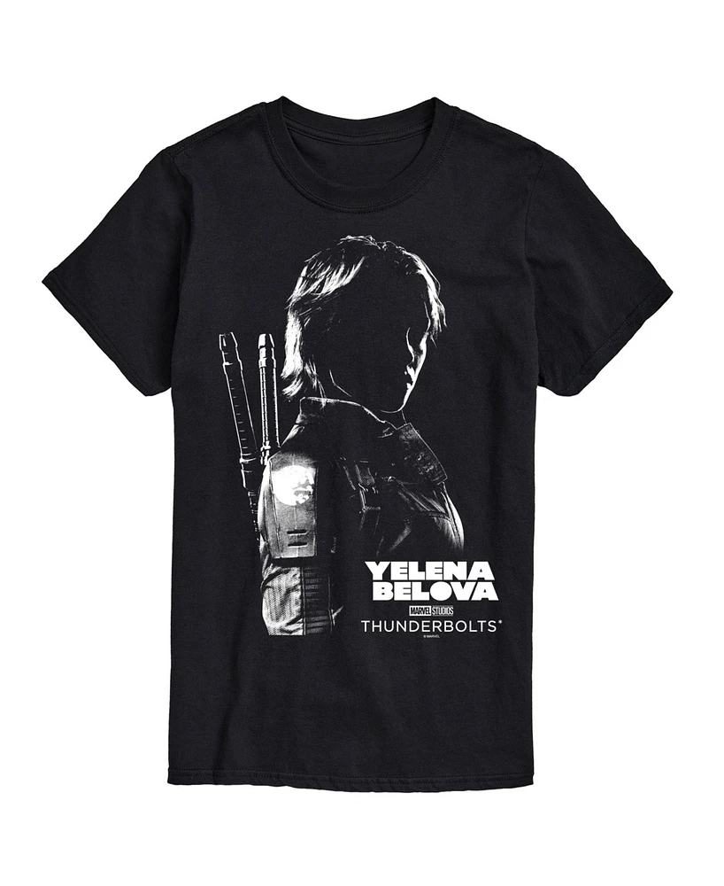 Airwaves Men's Marvel Thunderbolts Yelena Belova Short Sleeve T-Shirt