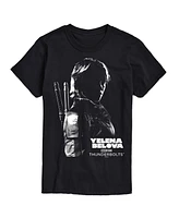 Airwaves Men's Marvel Thunderbolts Yelena Belova Short Sleeve T-Shirt